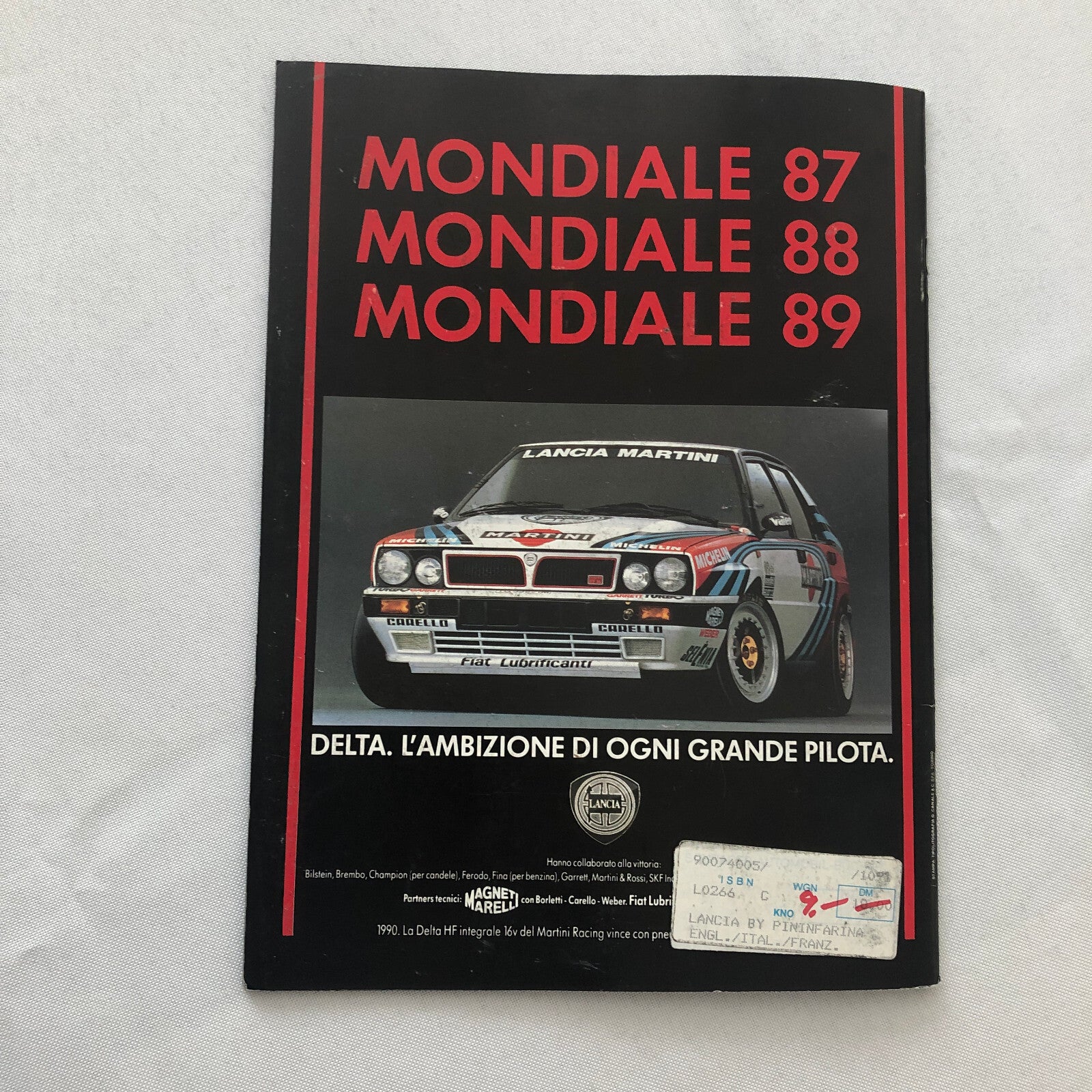 Lancia Pininfarina History Brochure Book Aurelia Cabriolet Coupe Berlinetta +