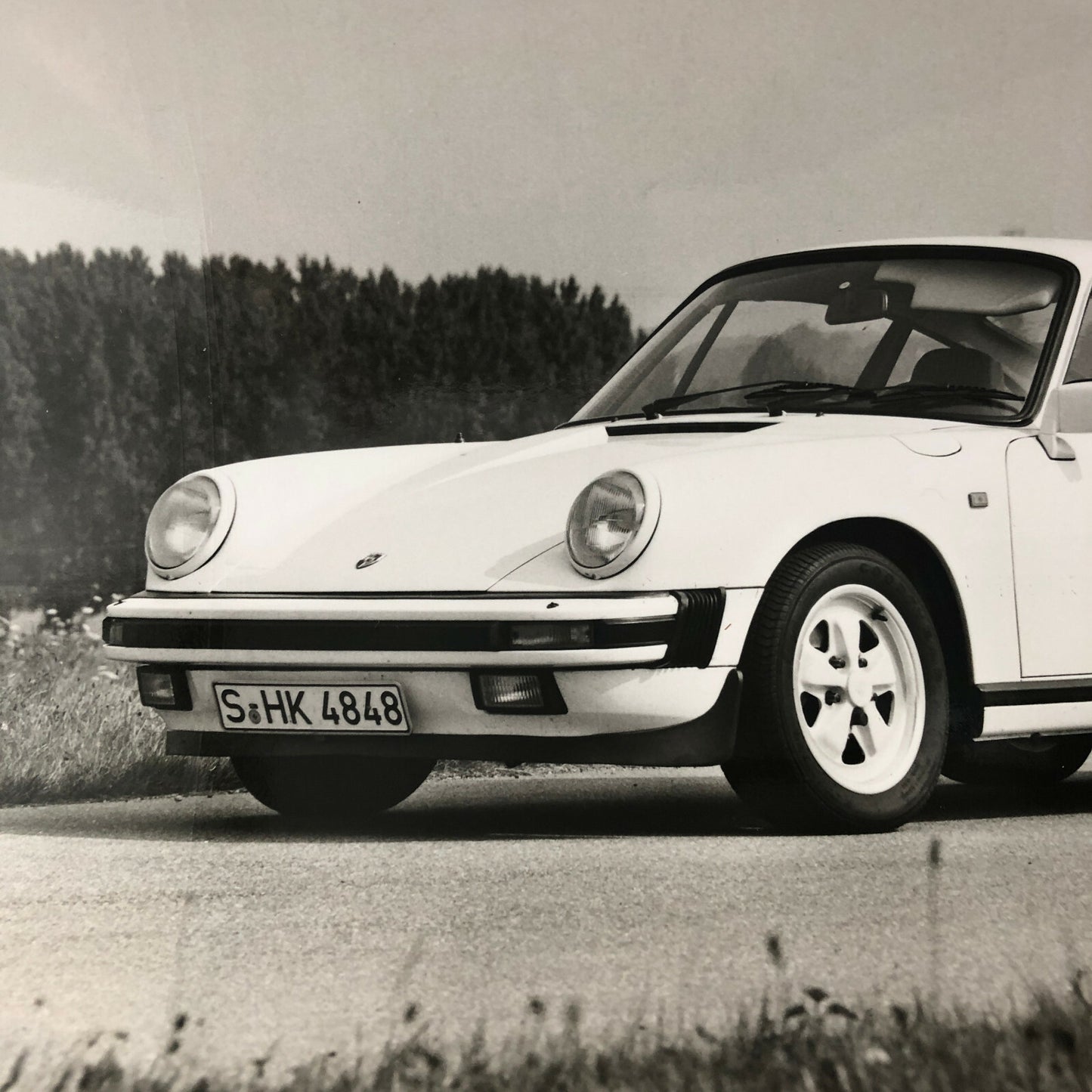 Porsche 911 Carrera Coupe Factory Press Photo Photograph Print Werkfoto
