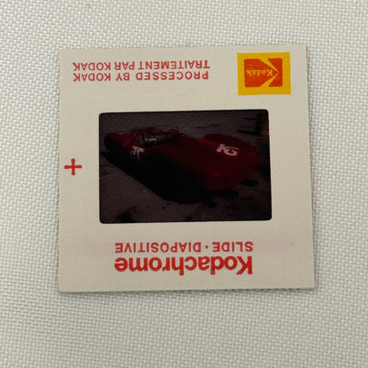 35MM Vintage Photo Slide Vintage Ferrari Racing Car 1977