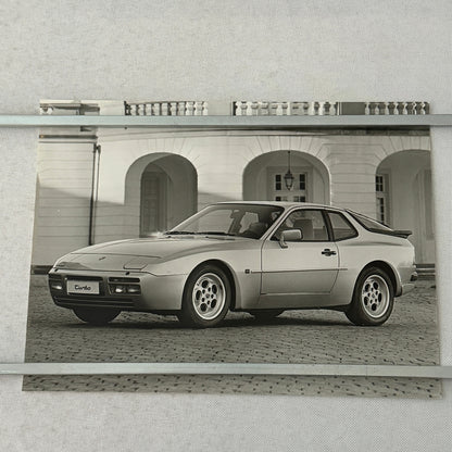 Porsche 944 Turbo Car Factory Press Photo Photograph Werkfoto German