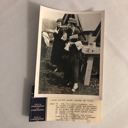 Press Photo Photograph Democratic Leader National Capitol Horse Event Underwood