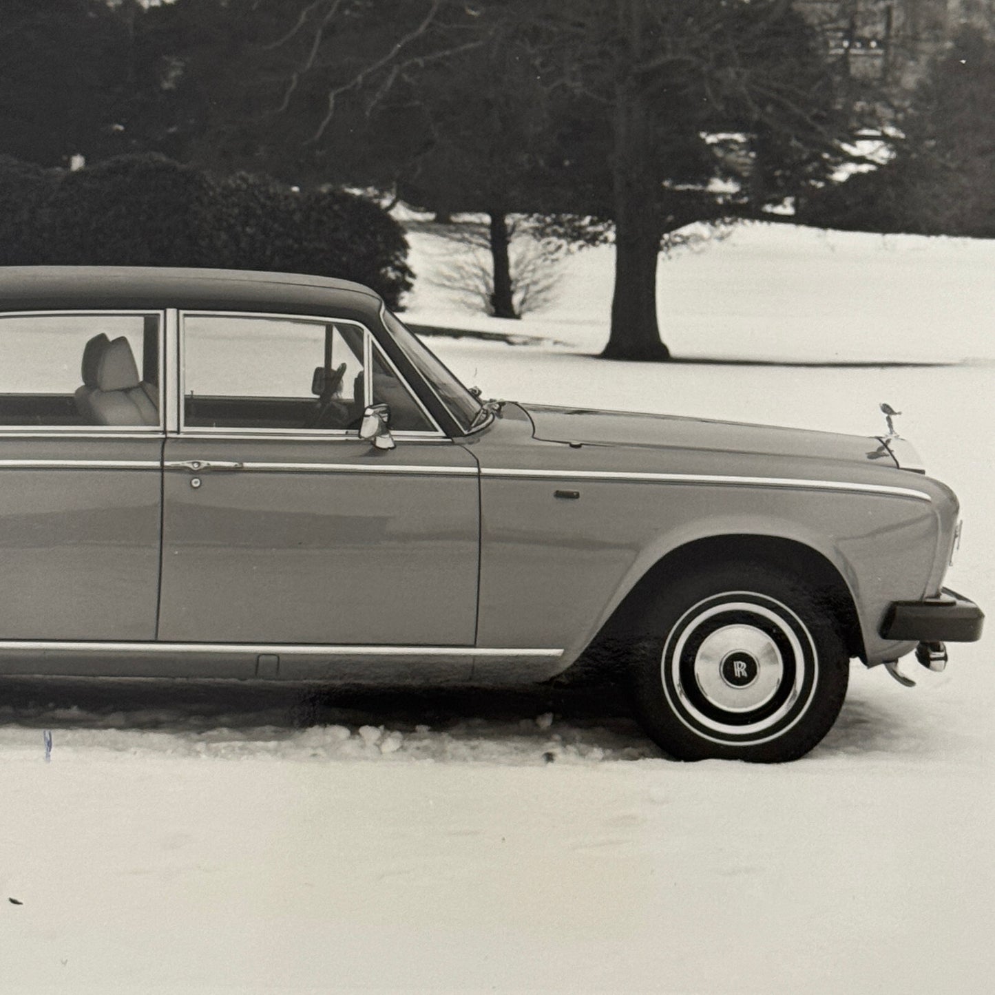 Rolls Royce Silver Wraith II Car Factory Press Photo Photograph Print 1980
