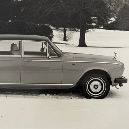 Rolls Royce Silver Wraith II Car Factory Press Photo Photograph Print 1980
