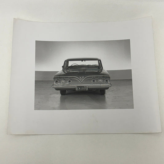 1961 Chevrolet Impala Sedan Car Photo Photograph Print Vintage
