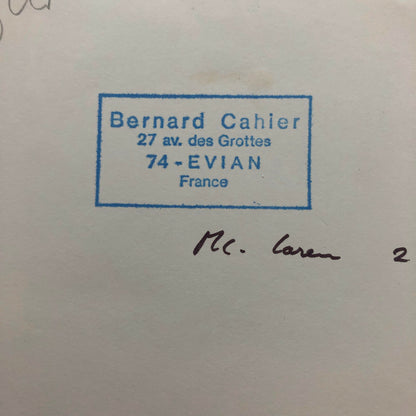 Vintage Barcelona 1969 Grand Prix Racing Photo Photograph Bruce McLaren CAHIER 