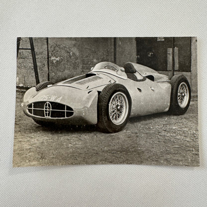 Vintage Bugatti Racing Car Photo Photograph Print