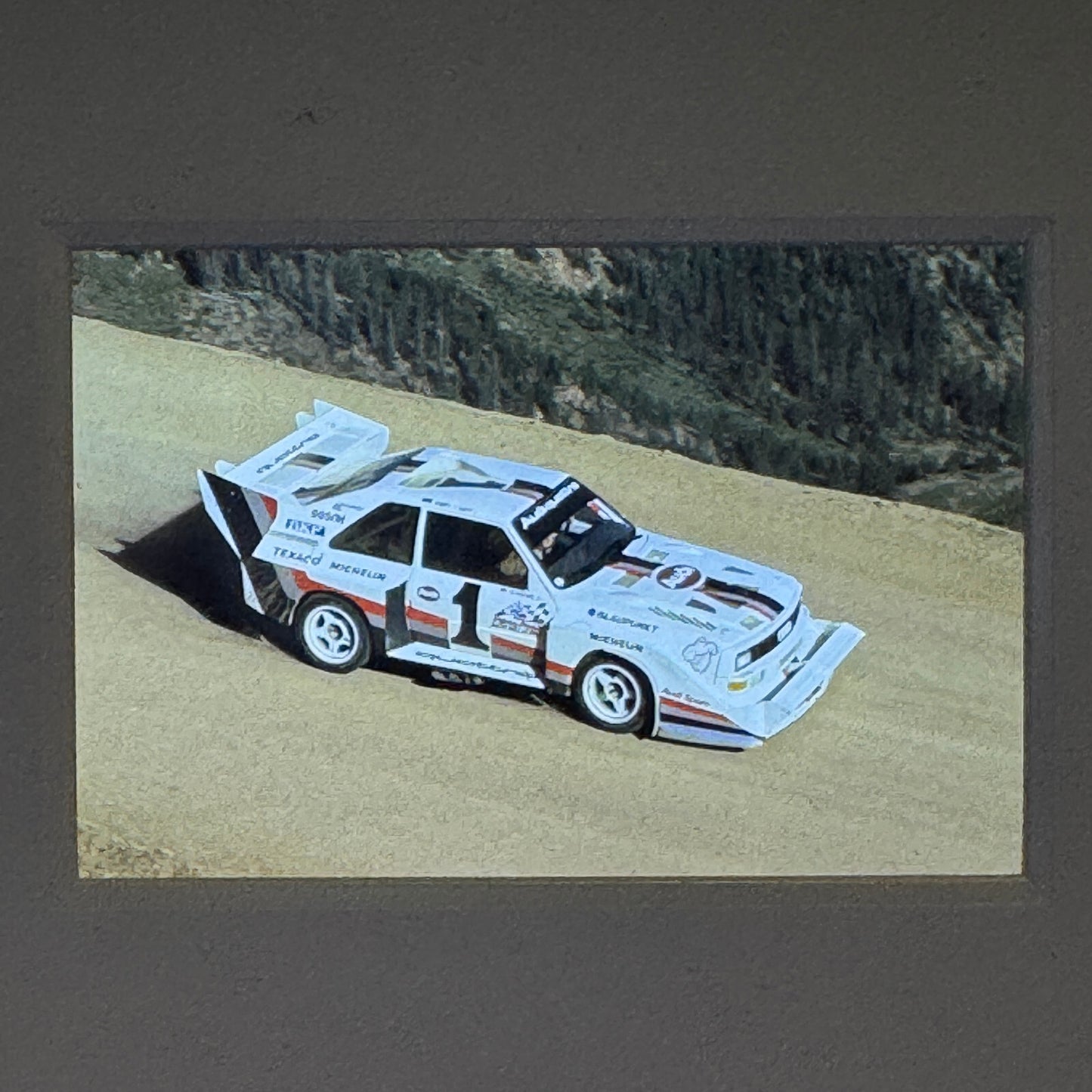 1987 Audi S1 Quattro Pikes Peak Racing Car 35mm Slide