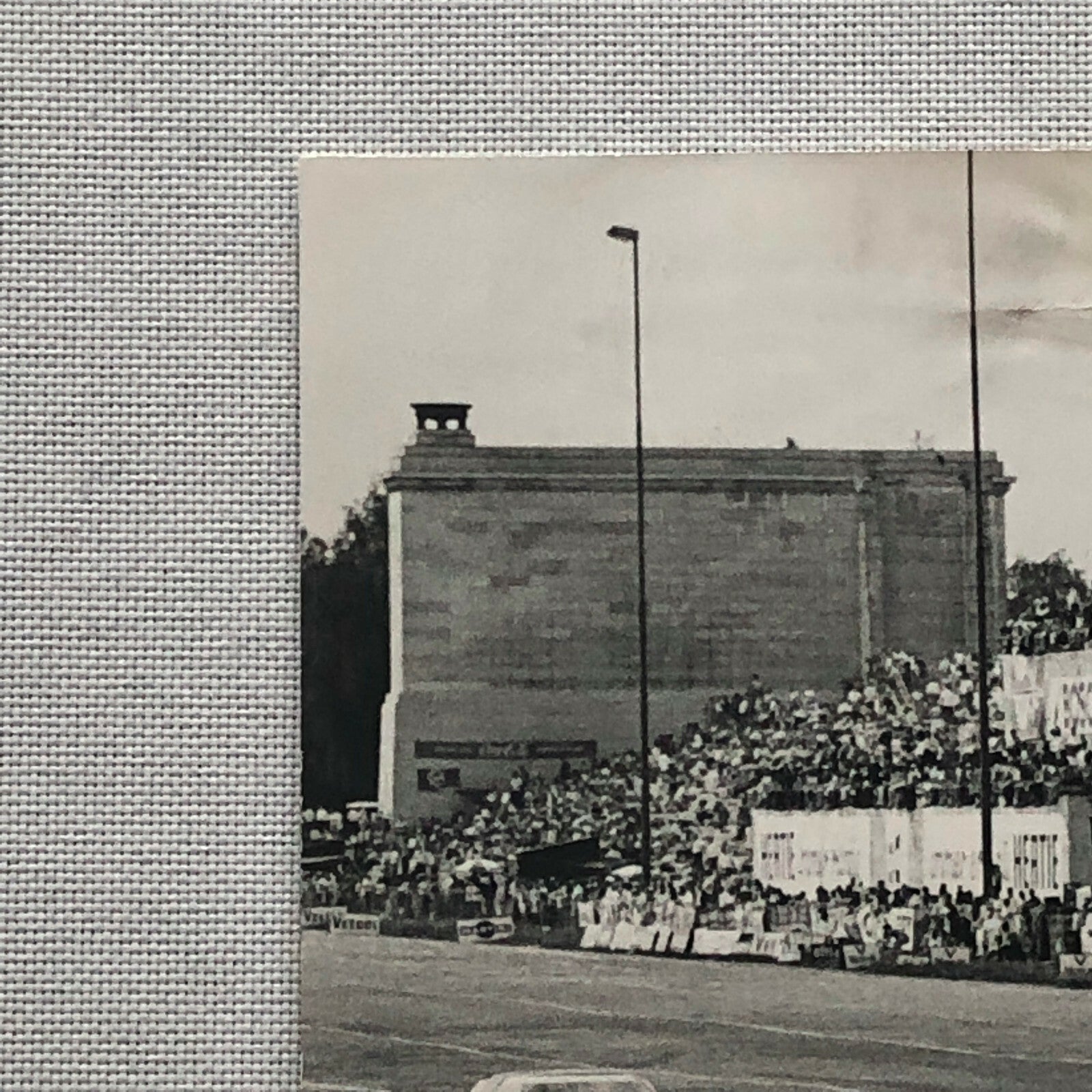 Vintage 1967 Ford GT40 and Lola T70 Racing Photo Photograph Norisring Circuit 