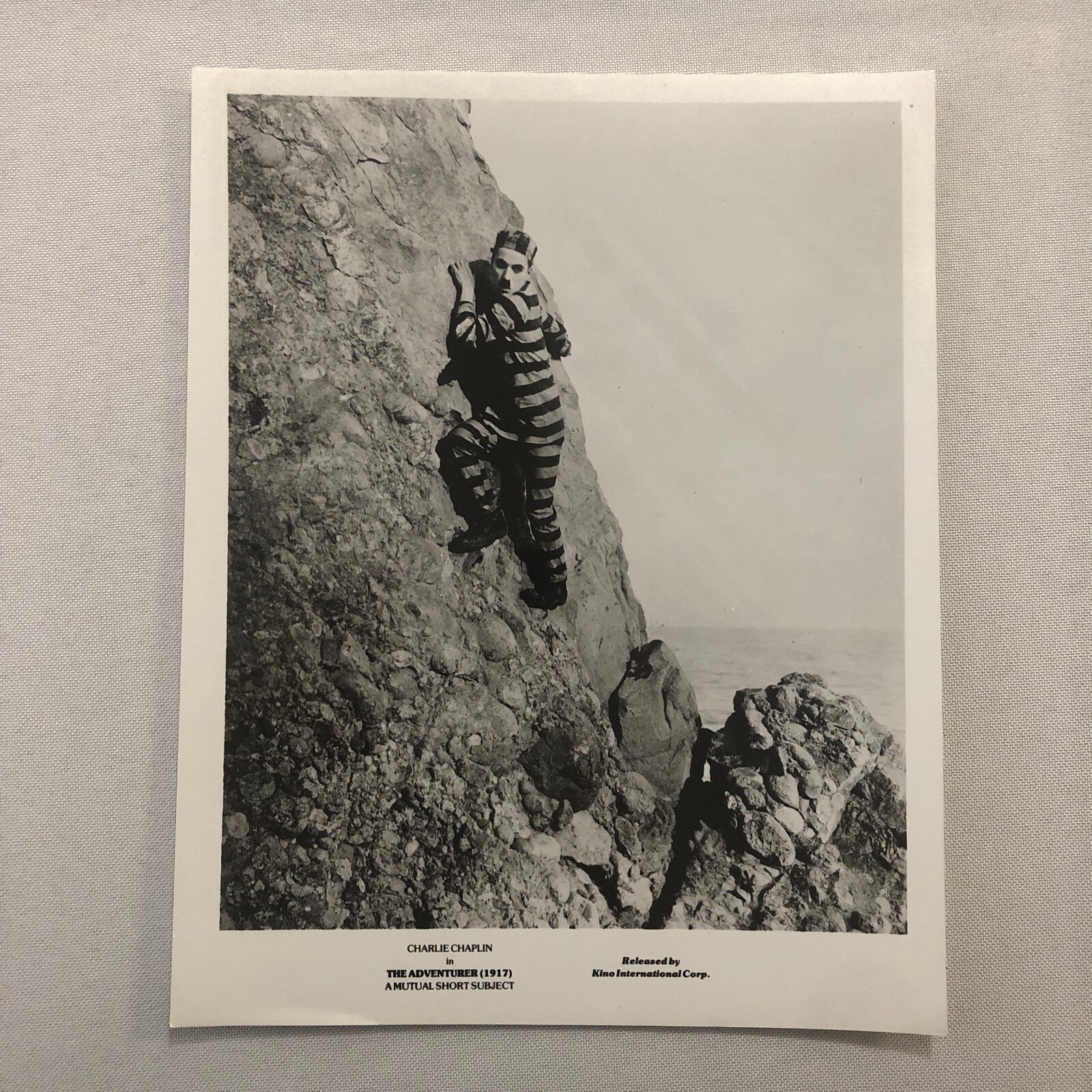 Charlie Chaplin Movie Still Photo Photograph Print Prisoner The Adventurer