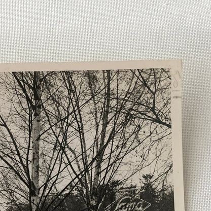 Vintage Photo Photograph of a Ford Truck and Trailer - Denmark ? 