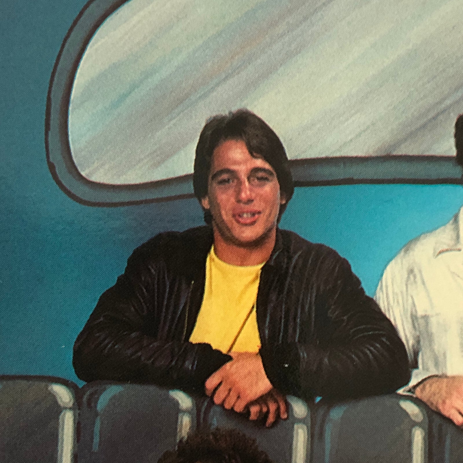 Vintage TV Show Postcard Post Card Andy Kaufman Tony Danza Taxi ? 