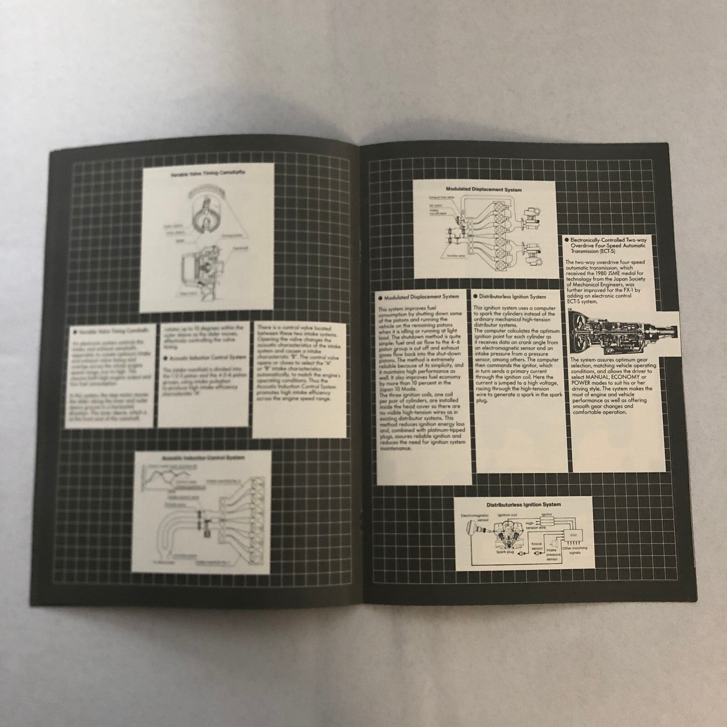 Toyota FX-1 Concept Car Prototype Sales Brochure Catalog Toyota FX1