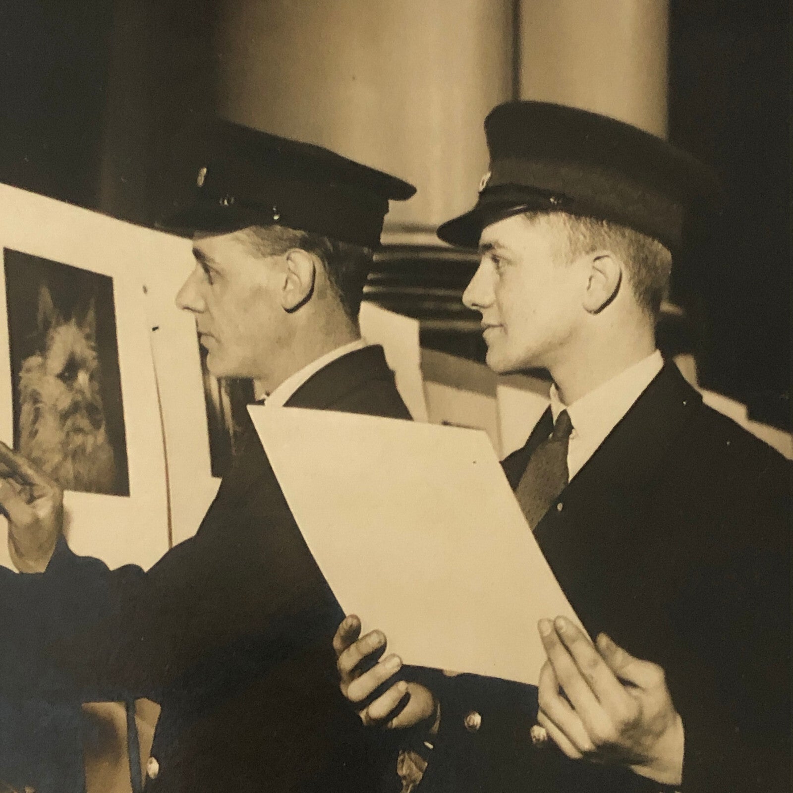 Vintage Press Photo Photograph London Midland & Scottish Railway Art Exhibit