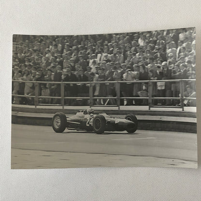 Vintage Racing Car Photo Photograph Print