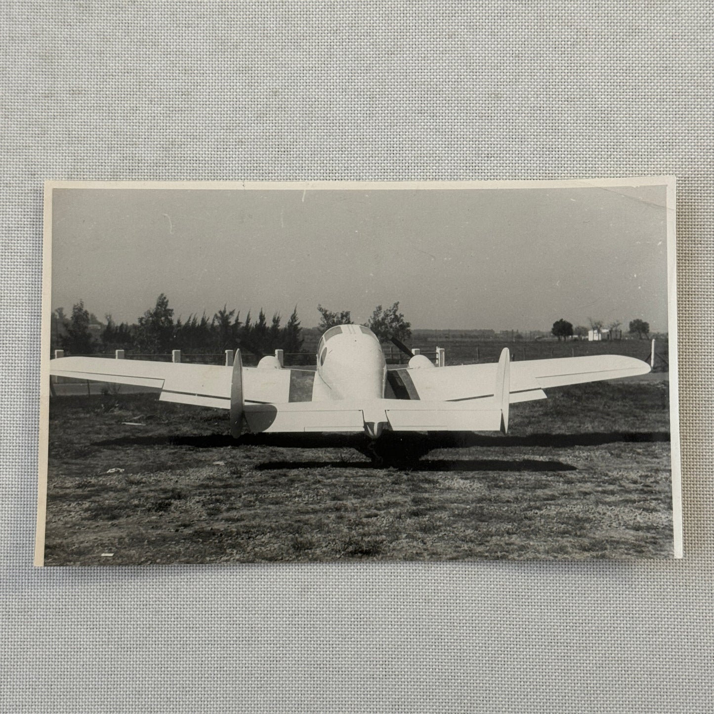 Vintage Airplane Aircraft Plane Photo Photograph