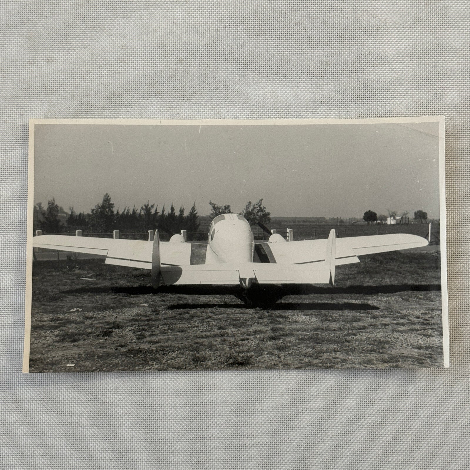 Vintage Airplane Aircraft Plane Photo Photograph
