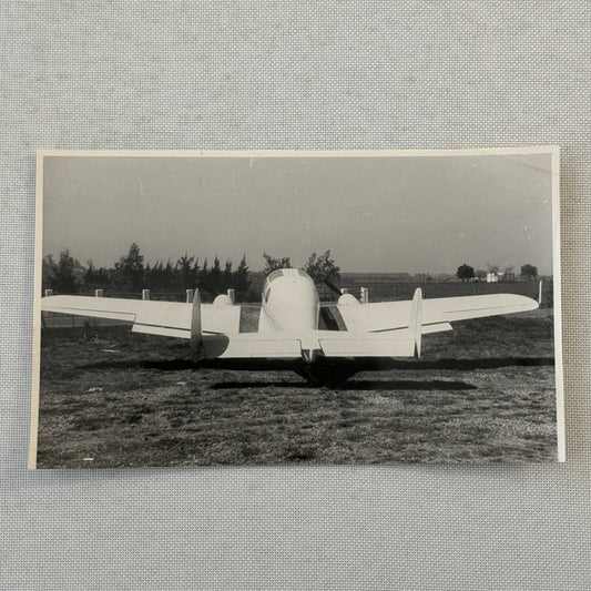 Vintage Airplane Aircraft Plane Photo Photograph