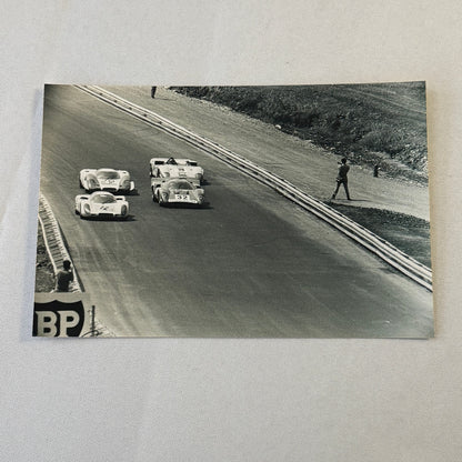 Vintage Car Racing Photo Photograph Lot 9x Porsche Alfa Romeo MODERN PRINTS