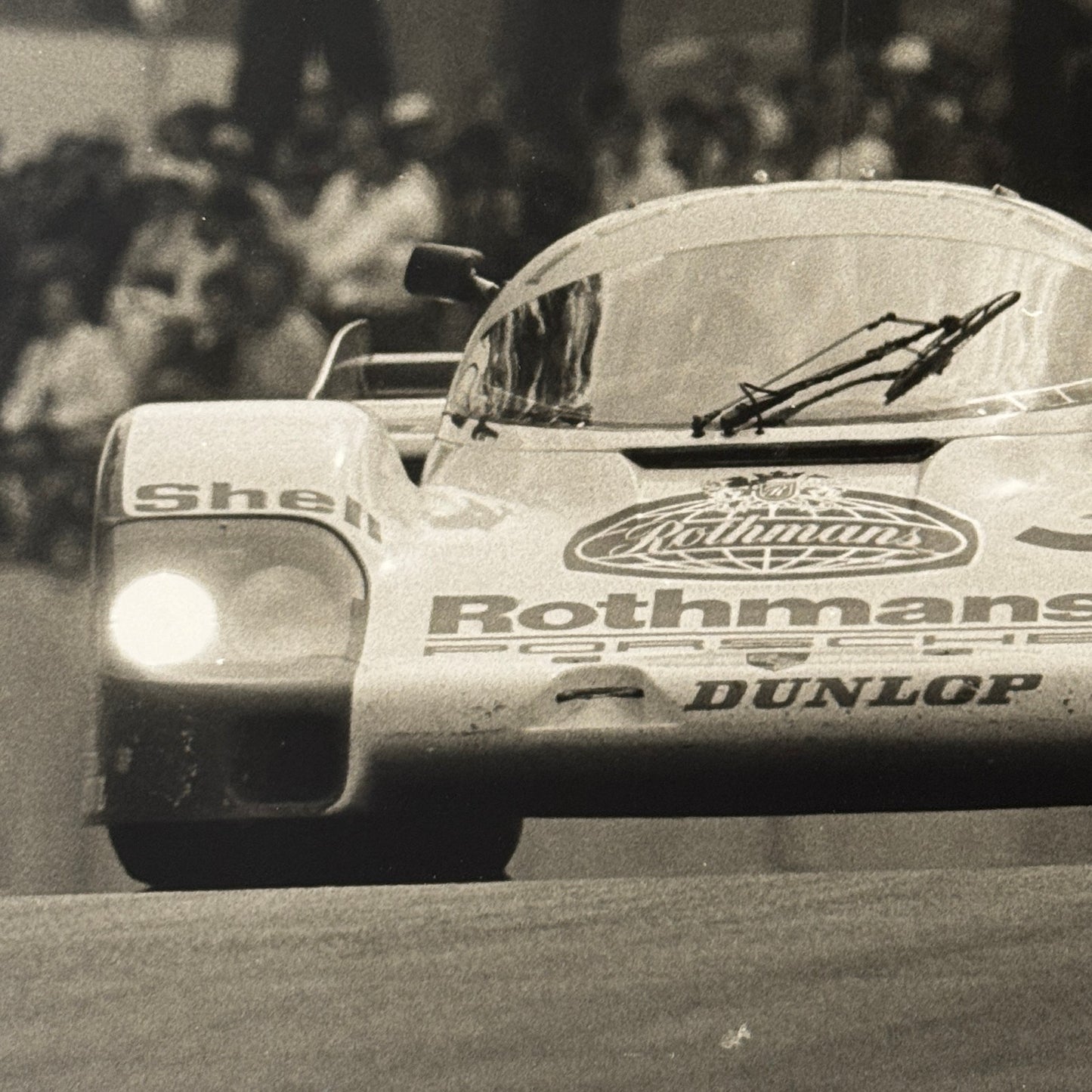 Porsche 956 Rothmans Racing Race Car Photo Photograph Print Vintage
