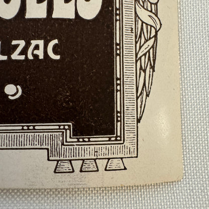 Vintage Travel Luggage Label Hotel Des Champs Elysees Paris France French