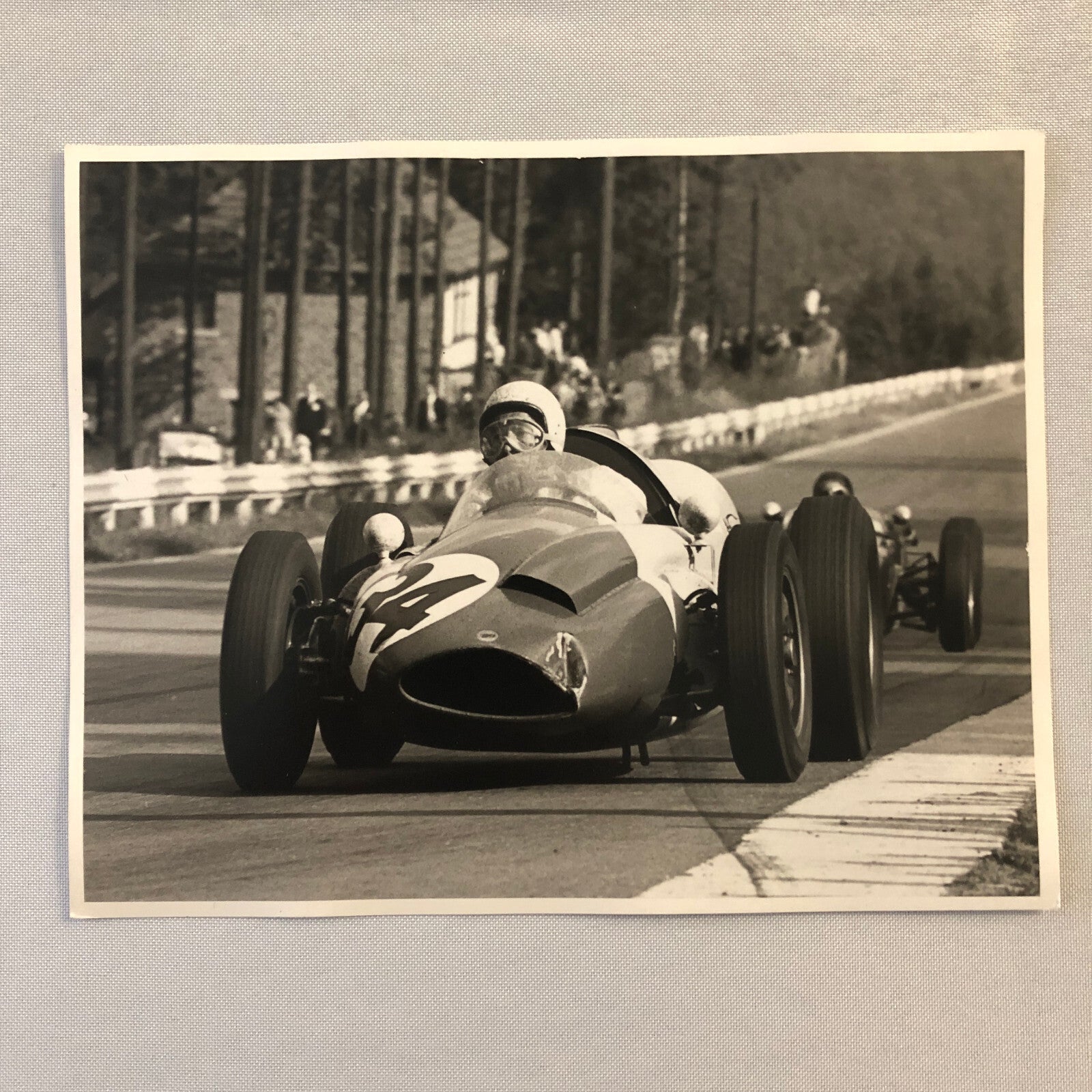 Racing Car Driver Photo Photograph Print Geoffrey Goddard