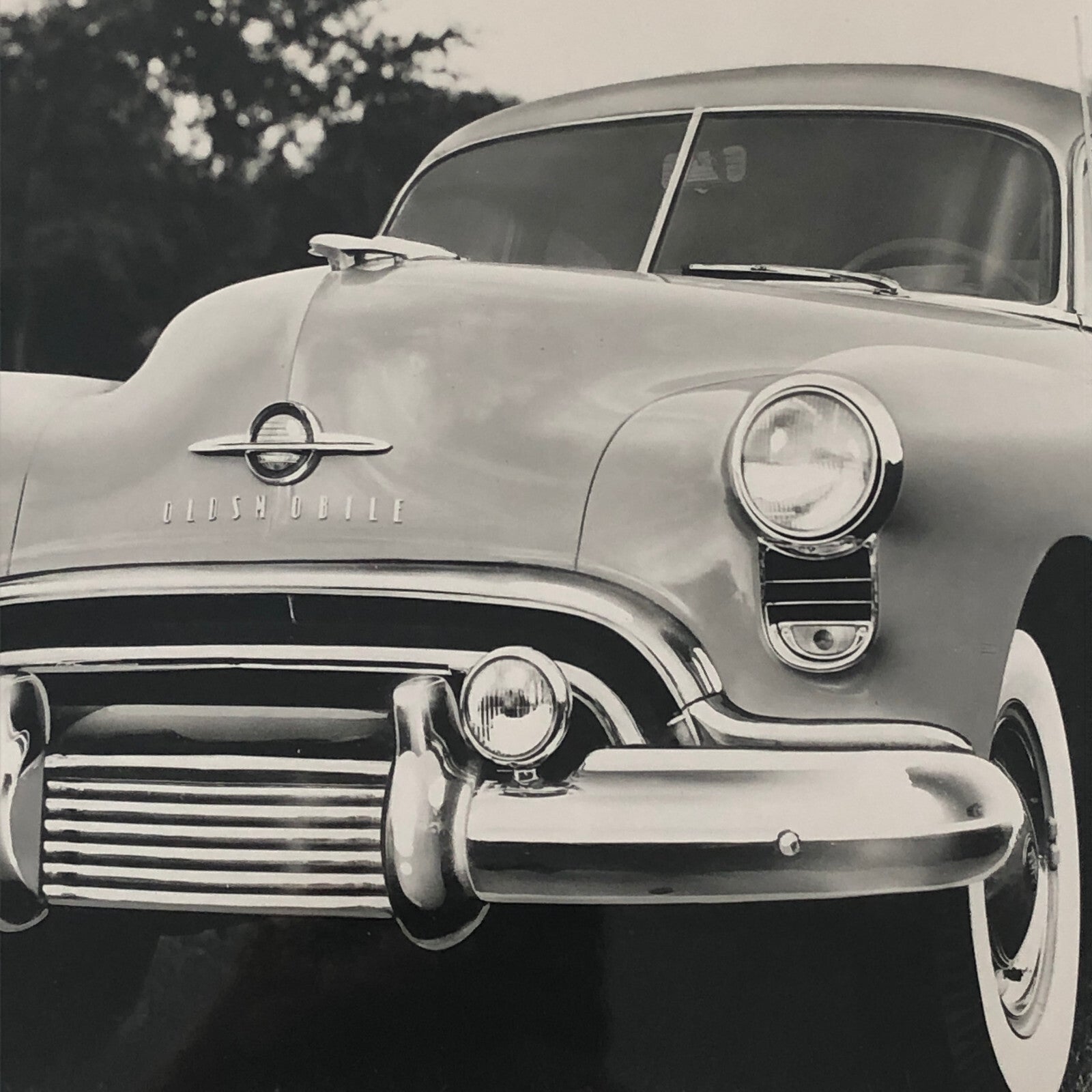 1949 Oldsmobile Series 98 Futuramic Factory Press Photo Photograph Print