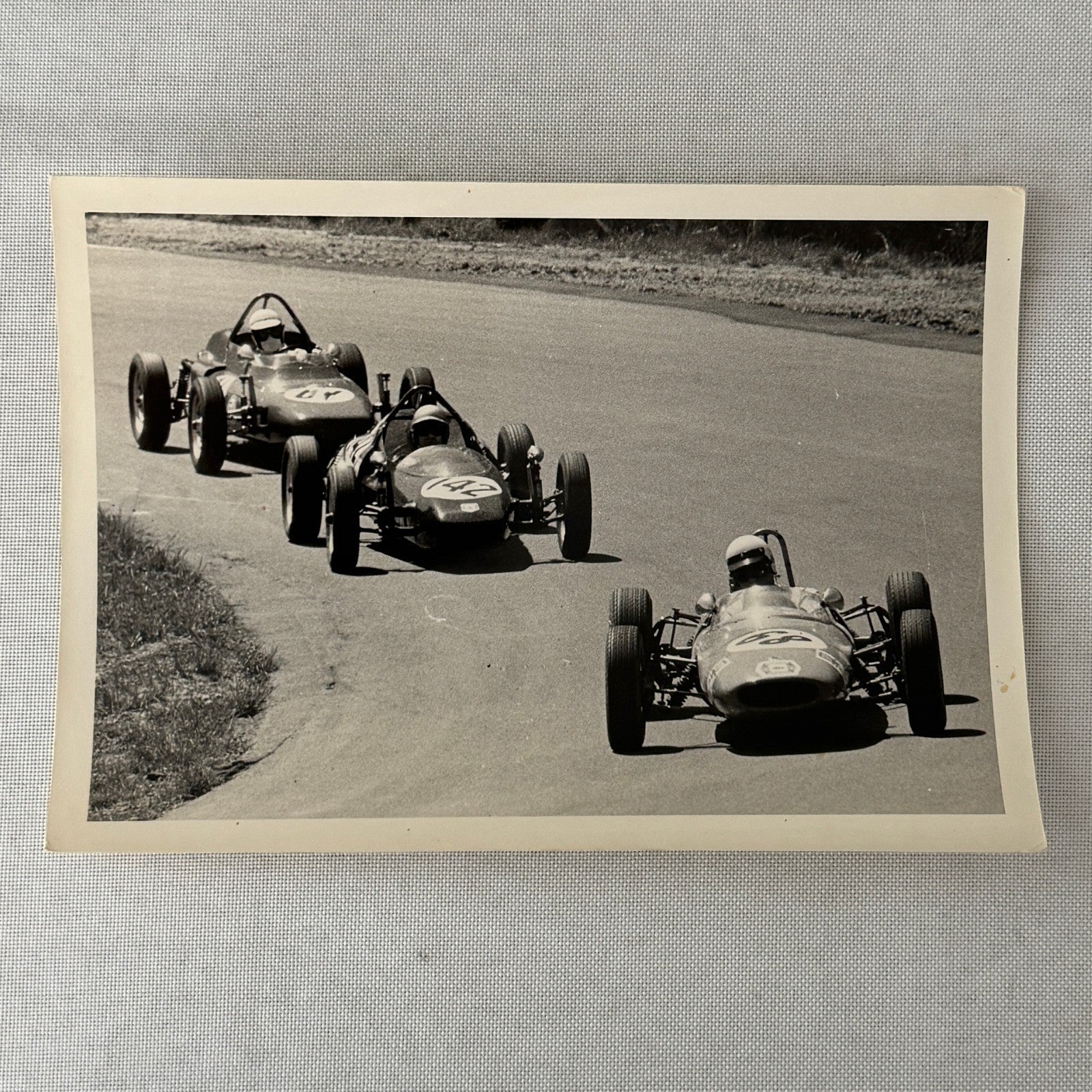 Vintage Car Racing Photo Circuit Mont Tremblant Quebec Photograph