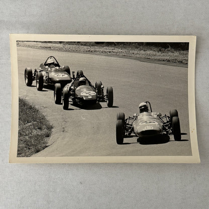 Vintage Car Racing Photo Circuit Mont Tremblant Quebec Photograph