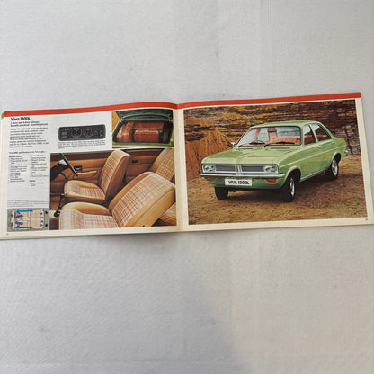 1978 Vauxhall Car Sales Brochure Catalog Chevette Viva Cavalier VX Series UK