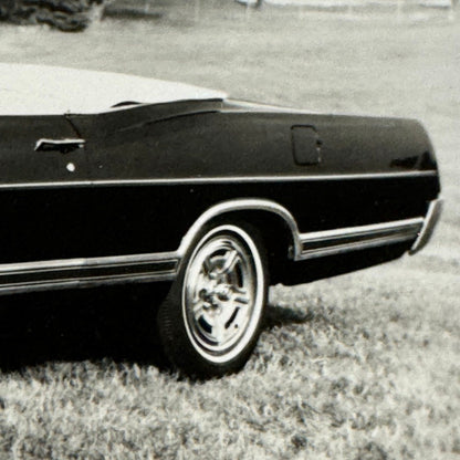 1967 Ford Galaxie 500XL Convertible Car Vintage Image Modern Print