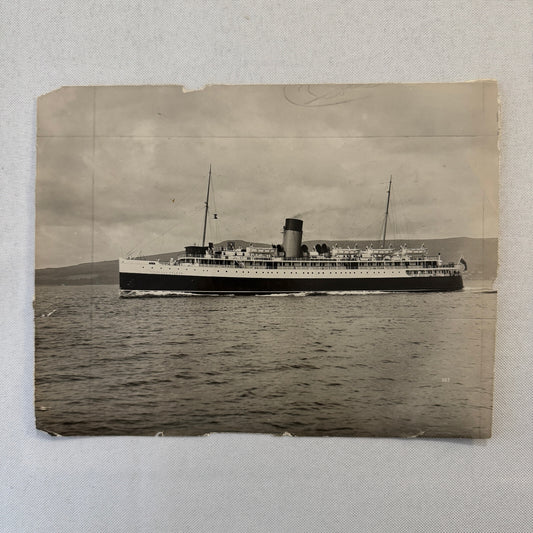 Vintage Ship Boat Photo Photograph Canadian Pacific Steamship SS Princess Helene