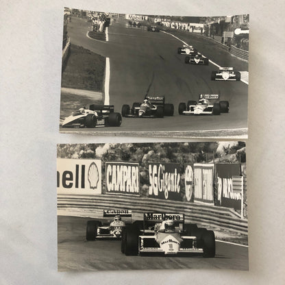 1987 Portugal Grand Prix Formula One Racing Photo Lot of 9 F1 Car Driver