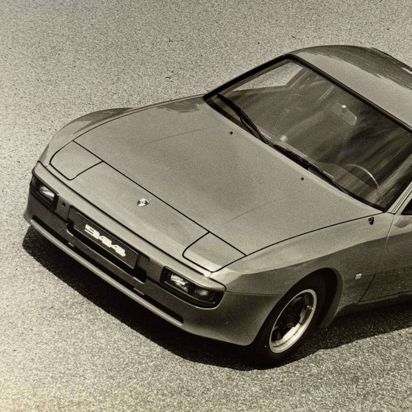 Porsche 944 Car Factory Press Photo Photograph Vintage
