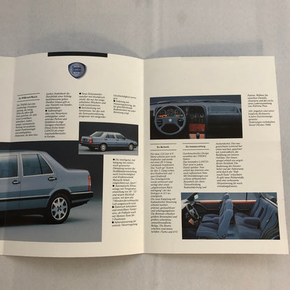 Lancia Thema Car Sales Brochure Catalog German
