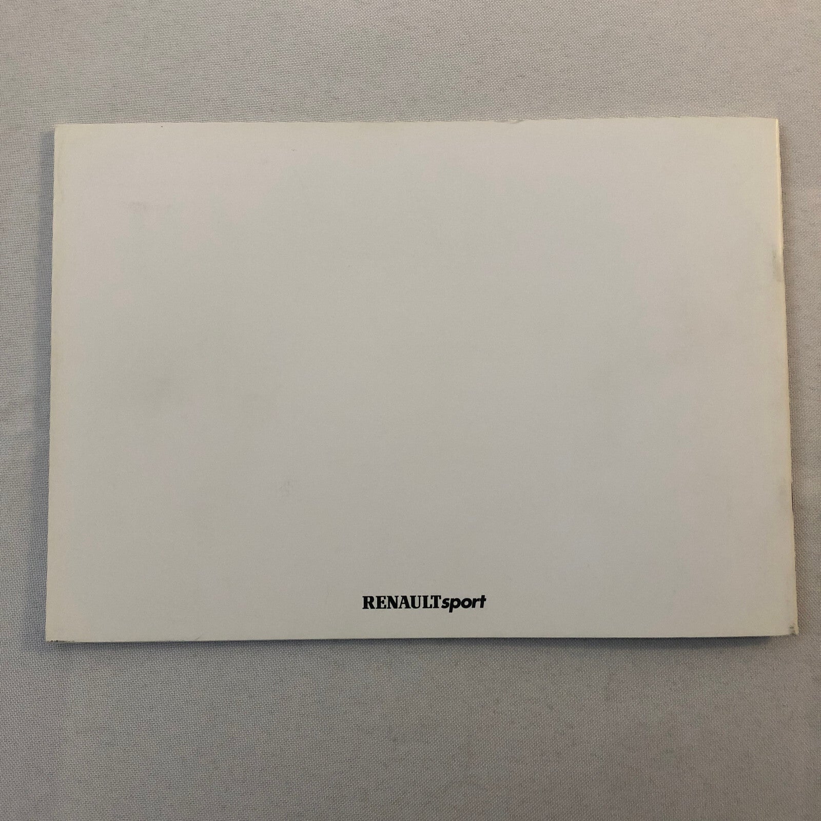 2003 Renault Sport Formula V6 Racing Car Sales Brochure Catalog