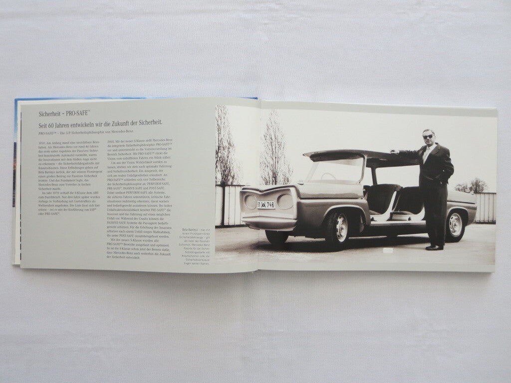 2005 Mercedes S Class Hardbound Sales Brochure Catalog GERMAN TEXT AMG 350 500