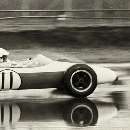 Vintage Racing Photo Photograph Mike Beckwith Brabham Cosworth Silverstone F2