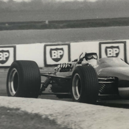 Vintage Racing Car Photo Photograph Print - Grand Prix 1968 McLaren ? 