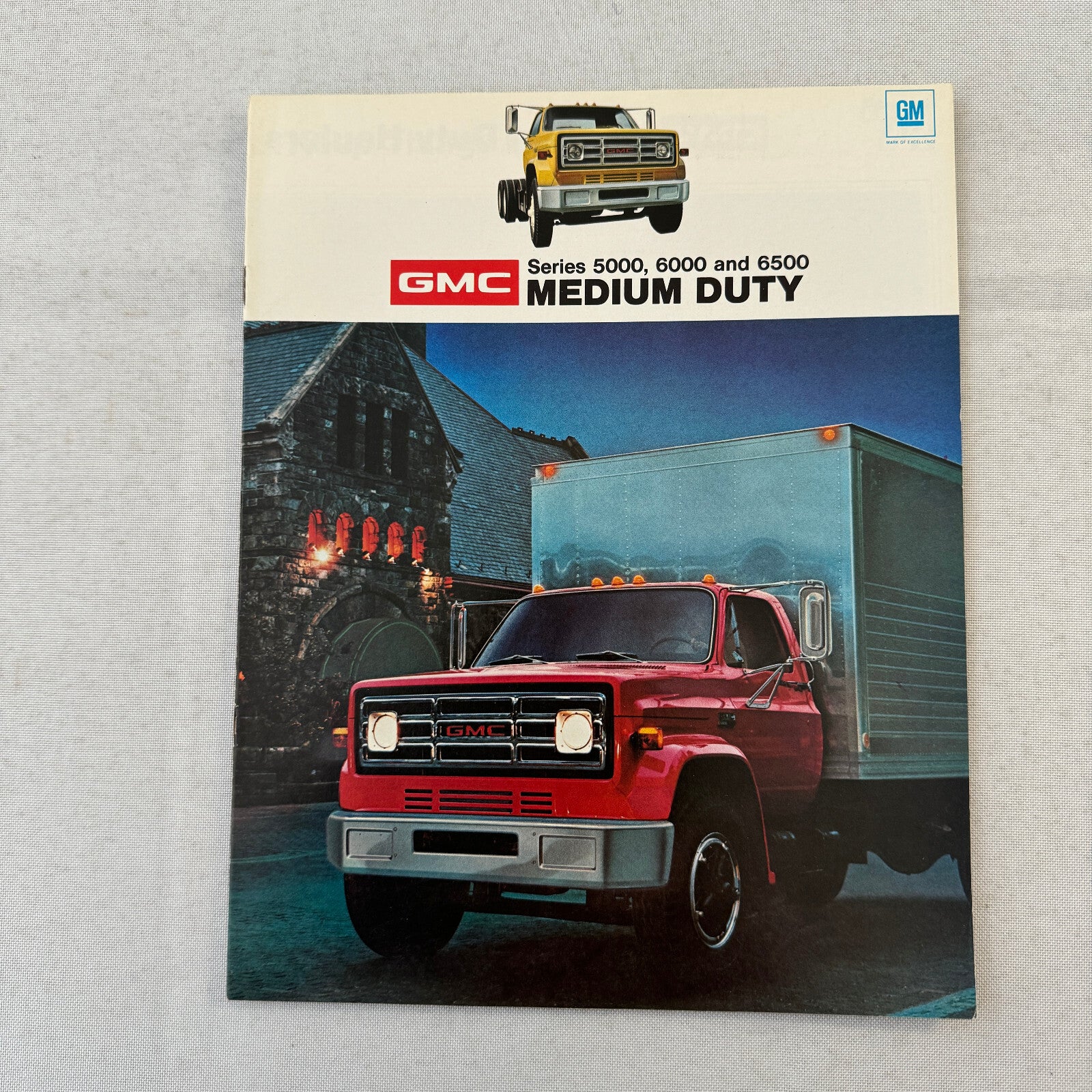 1974 GMC Medium Duty Truck Sales Brochure 5000 6000 6500
