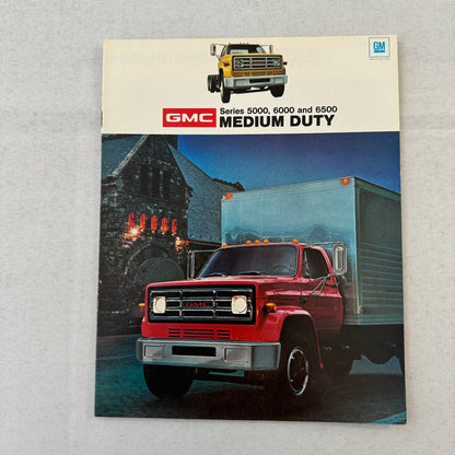 1974 GMC Medium Duty Truck Sales Brochure 5000 6000 6500