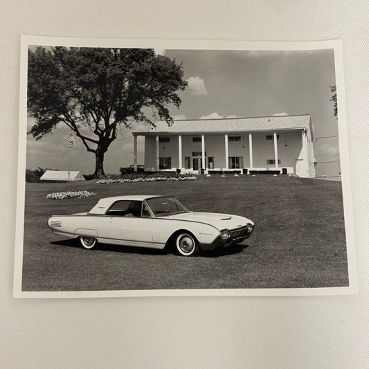 Vintage 1961 Ford Thunderbird Car Automobile Photo Photograph Modern Print