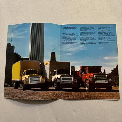 International Loadstar Truck Sales Brochure Catalog Vintage Advertising