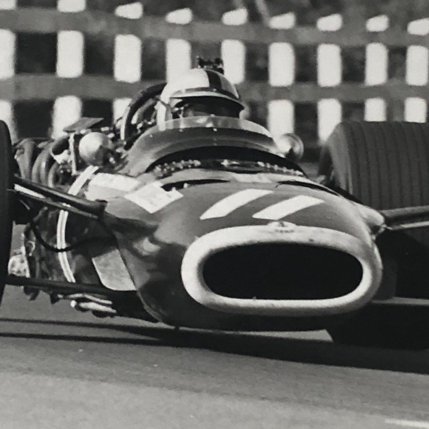Vintage BRM Racing Car Press Photo Photograph 1968 Tasmania Pedro Rodriguez