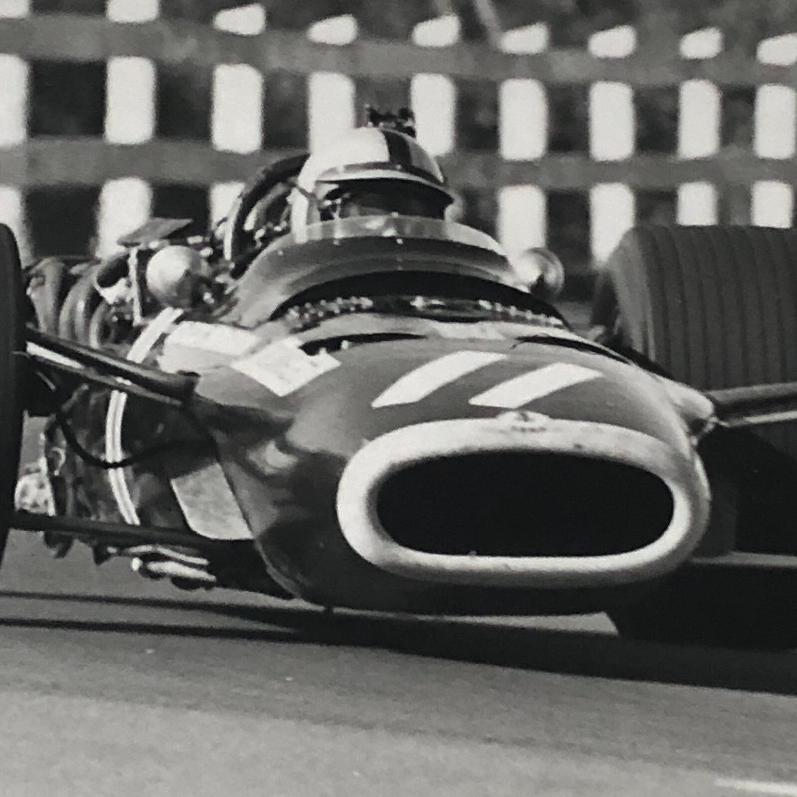 Vintage BRM Racing Car Press Photo Photograph 1968 Tasmania Pedro Rodriguez