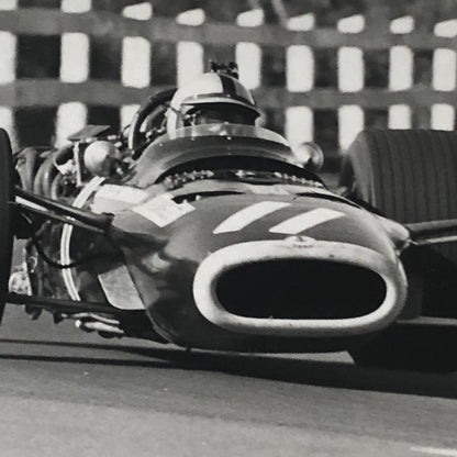 Vintage BRM Racing Car Press Photo Photograph 1968 Tasmania Pedro Rodriguez