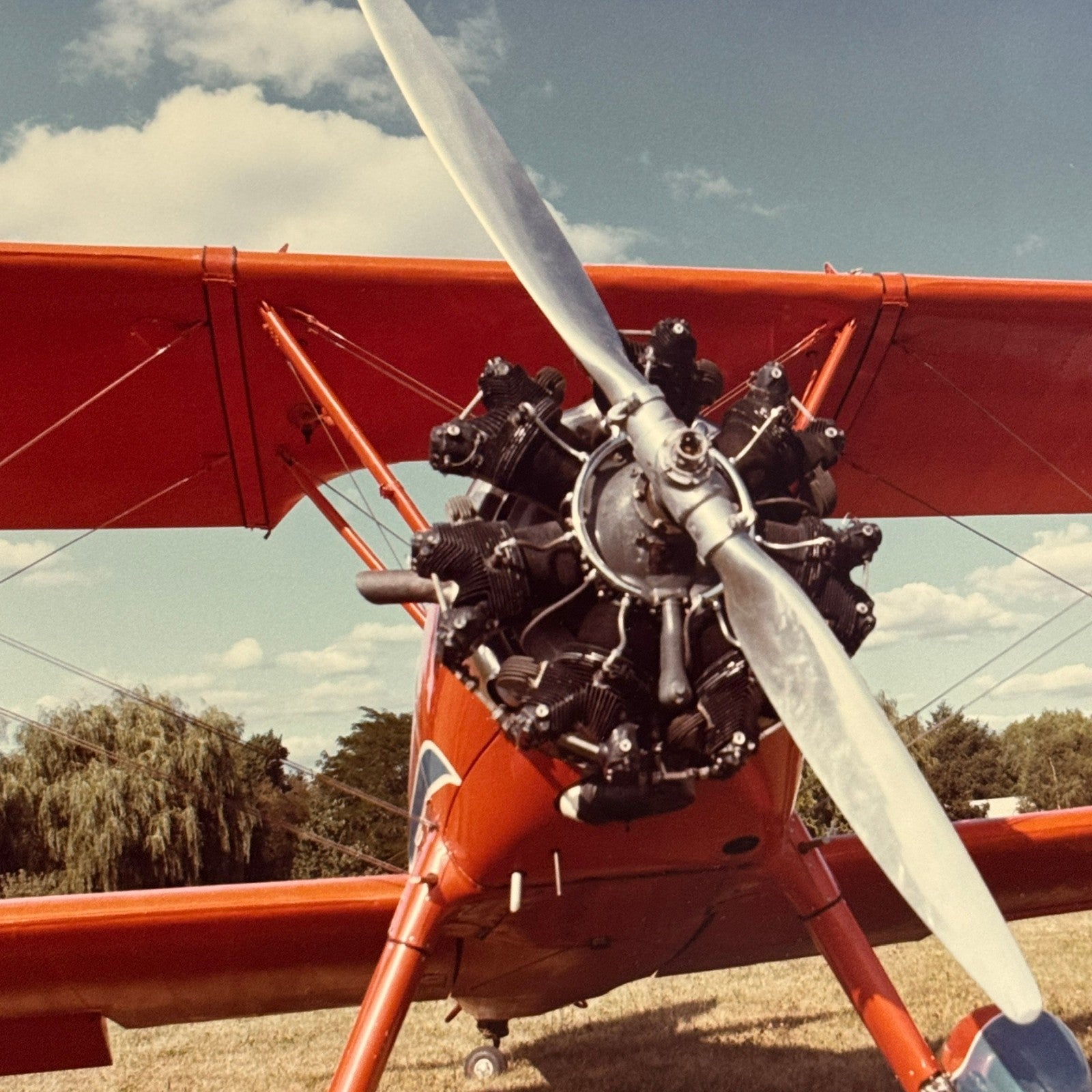 Vintage Aircraft Airshow Photo Large Aviation Photograph Aviation 1970s 1980s