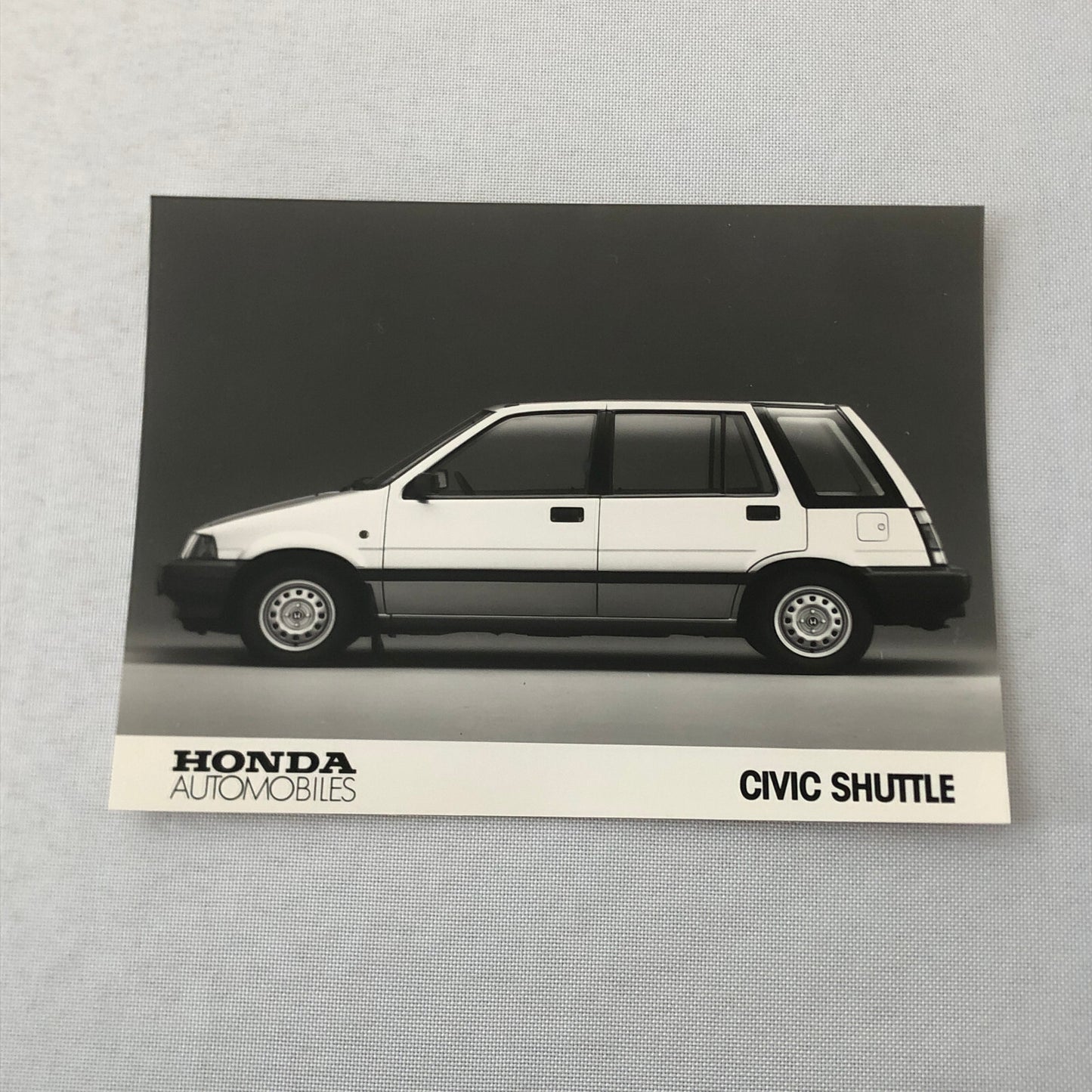Honda Civic Shuttle Car Factory Press Photo Photograph Print
