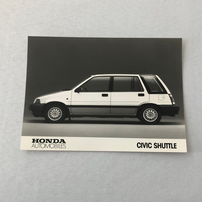 Honda Civic Shuttle Car Factory Press Photo Photograph Print
