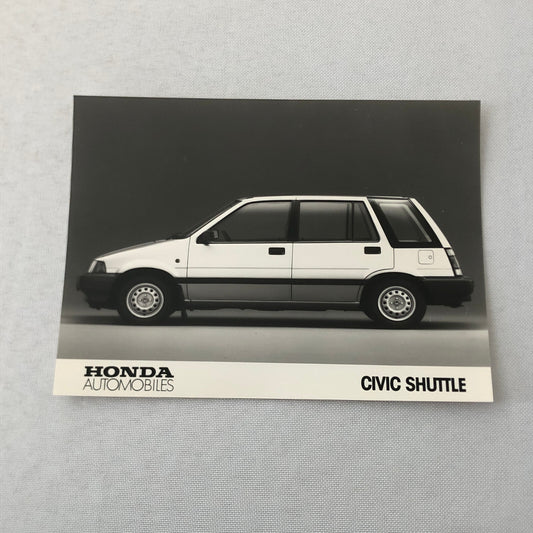 Honda Civic Shuttle Car Factory Press Photo Photograph Print
