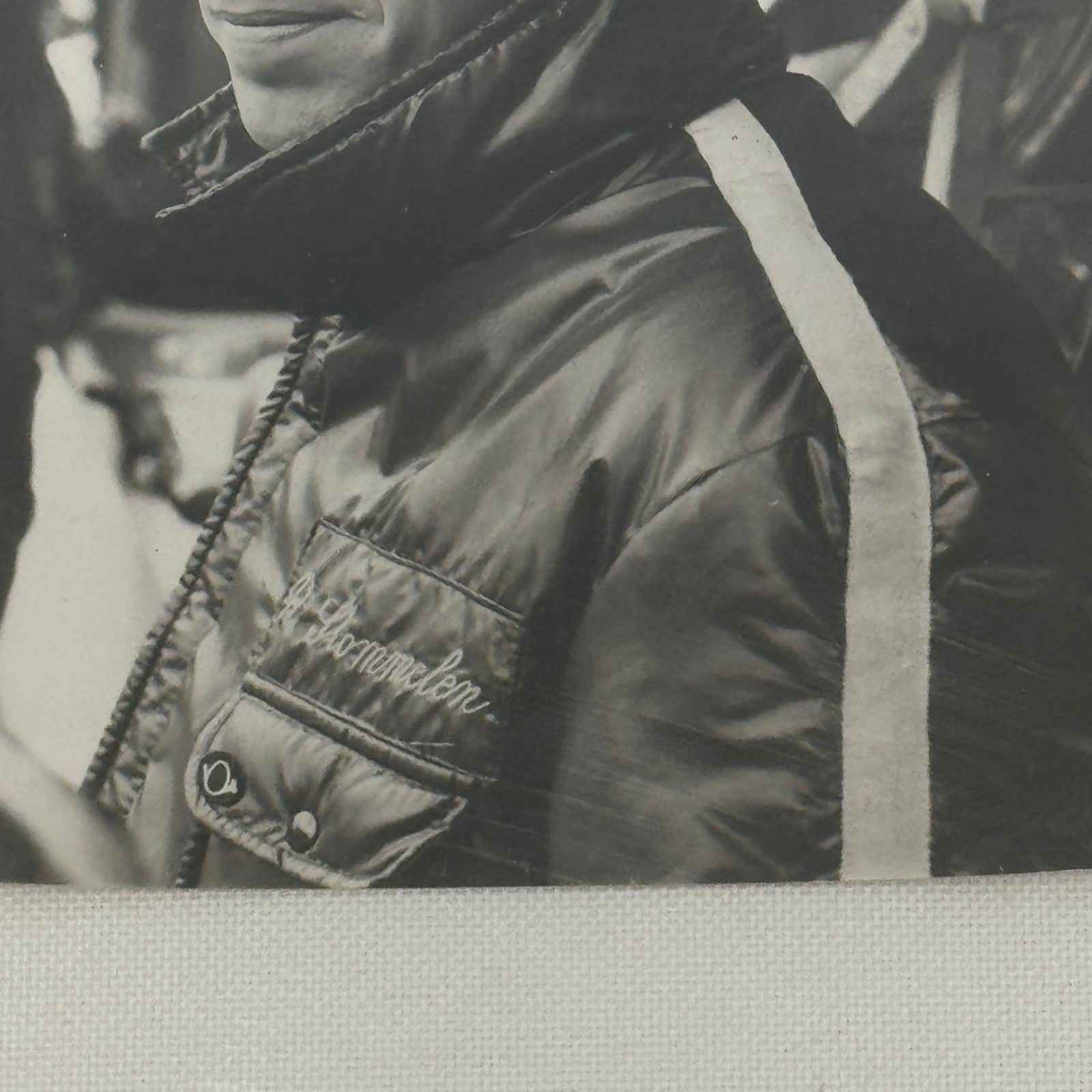 Vintage Racing Photo Rolf Stommelen Photograph Driver Pilot Motorsport